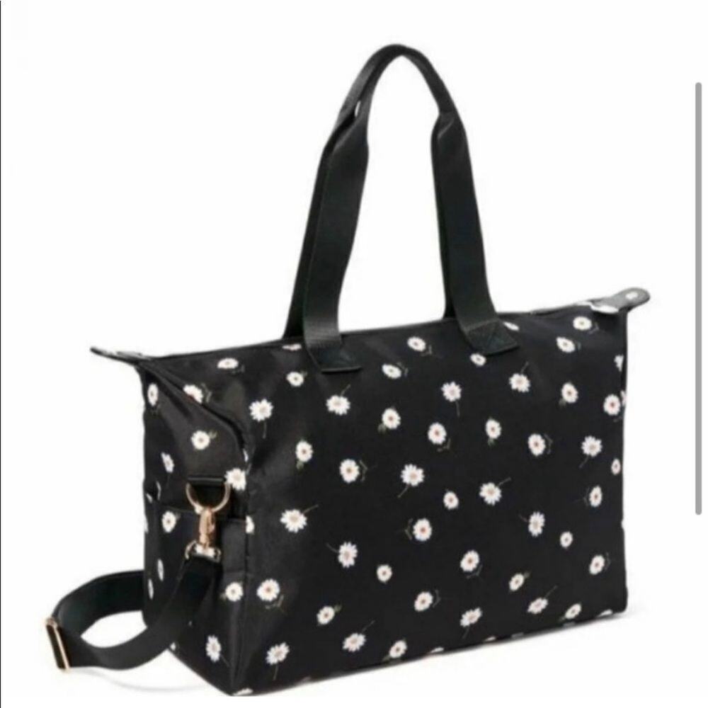 ALICE + OLIVIA Daisy Print Duffel Bag excellent condition travel weekender